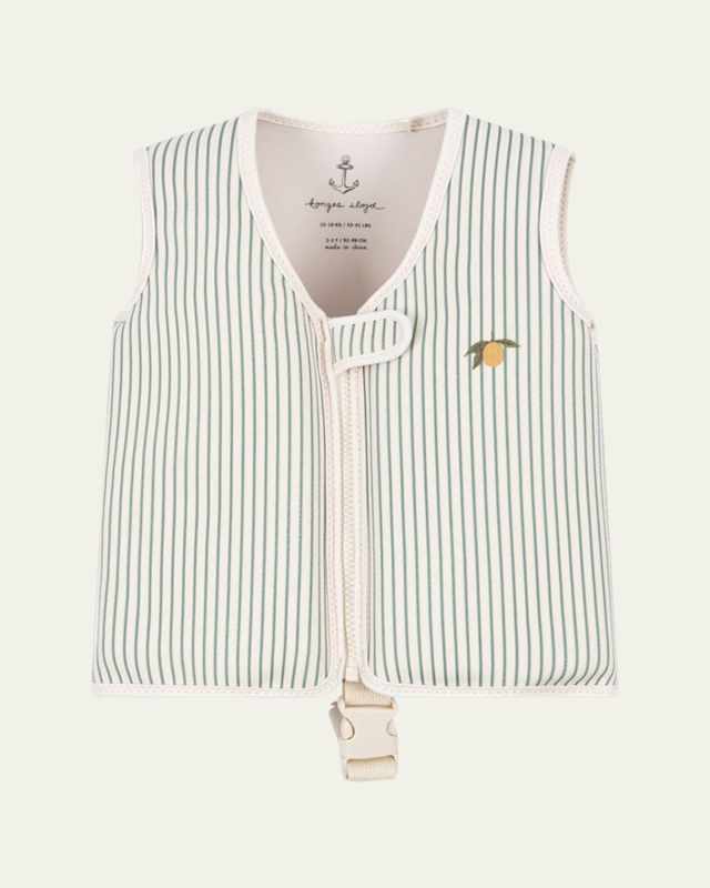 Boy's Ellis Striped Swim Vest, Size 1-6